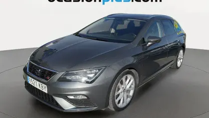 Usado Seat Leon FR 150 CV (110 kW) 2017 Gris Monovolumen