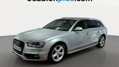 Usado Audi A4 S-Line 190 CV (139 kW) 2014 Gris plata Familiar
