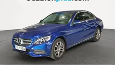 Azul Usado 2014 Mercedes C220 Avantgarde Berlina | 18.450 € (Precio justo)