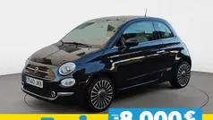Negro Usado 2015 Fiat 500 Lounge Utilitario | 7450 € (Precio justo)