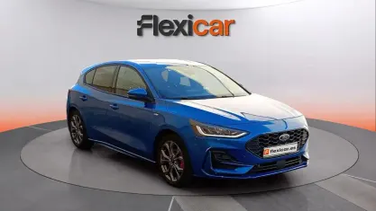 Usado Ford Focus ST-Line 125 CV (91 kW) 2022 Azul Berlina