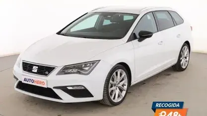 Usado Seat Leon FR 150 CV (110 kW) 2017 Blanco Familiar