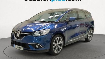 Käytetty Renault Grand Scénic IV Zen 131 HP (96 kW) 2017 Sininen Tila-auto