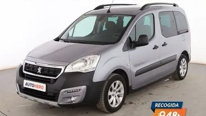 Usado Peugeot Partner Outdoor 100 CV (73 kW) 2018 Gris Monovolumen