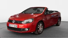 Rojo Usado 2012 VW Golf Cabriolet Descapotable | 7990 € (Buen precio)