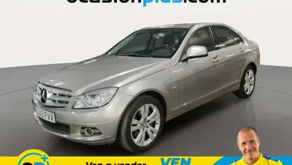 Usado Mercedes C350 Avantgarde 272 CV (200 kW) 2007 Plateado Berlina
