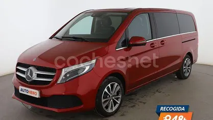 Usado Mercedes V300 Avantgarde 239 CV (175 kW) 2021 Rojo Monovolumen