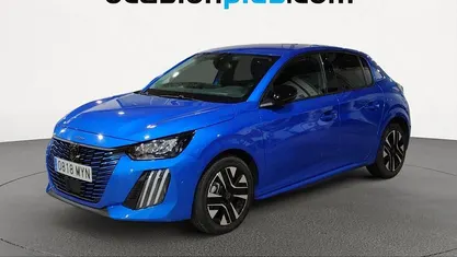 Usado Peugeot 208 Allure 102 CV (75 kW) 2025 Azul Utilitario