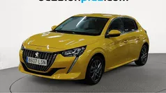 Amarillo Usado 2021 Peugeot 208 Style Utilitario | 10.864 € (Buen precio)