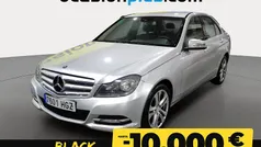 Gris plata Usado 2011 Mercedes C200 Berlina | 12.990 € (Precio justo)