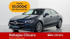 Azul Usado 2022 Mercedes CLA250e Berlina | 34.490 € (Precio justo)