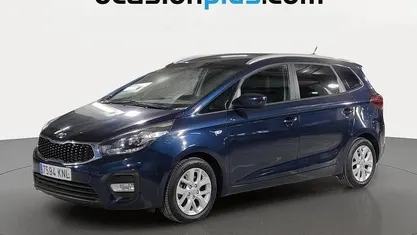Usado Kia Carens 115 CV (84 kW) 2018 Azul Monovolumen