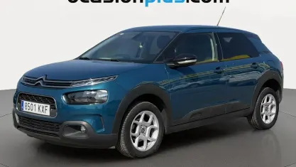 Usado Citroën C4 Cactus Feel 99 CV (72 kW) 2019 Azul Utilitario
