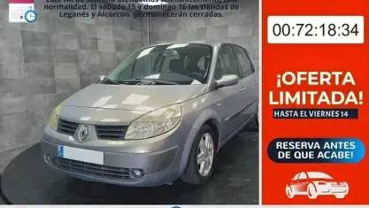 Usado Renault Scénic II Expression 100 CV (73 kW) 2004 Beige Monovolumen