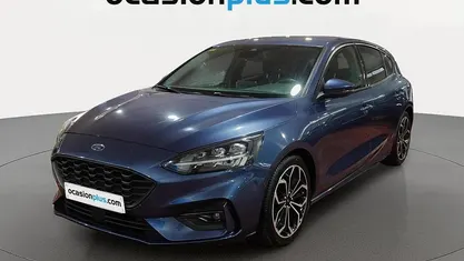 Używany Ford Focus ST-Line 125 KM (91 kW) 2020 Niebieski Hatchback