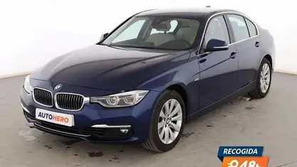 Usado BMW 318 Luxury Line 136 HP (100 kW) 2018 Azul Sedan