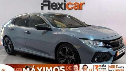 Usado Honda Civic Comfort 129 CV (94 kW) 2019 Gris Utilitario