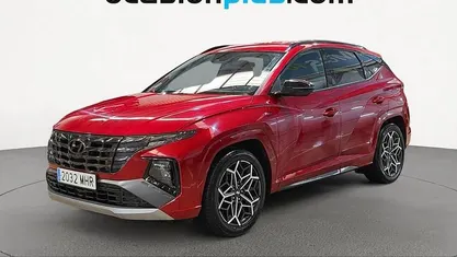 Käytetty Hyundai Tucson N Line 150 HP (110 kW) 2023 Punainen Katumaasturi