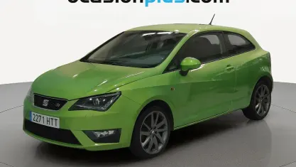 Usado Seat Ibiza SC FR 105 CV (77 kW) 2013 Verde Utilitario