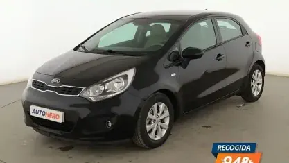 Usado Kia Rio 85 CV (62 kW) 2014 Negro Berlina