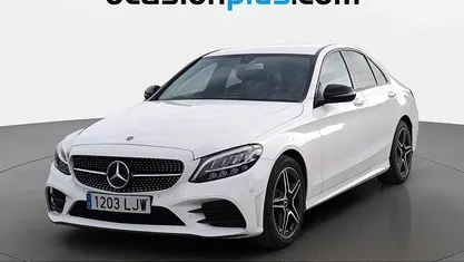 Usado Mercedes C200 AMG 160 CV (117 kW) 2020 Blanco Berlina