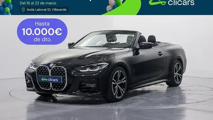 Usado BMW 420 190 CV (139 kW) 2022 Negro Descapotable