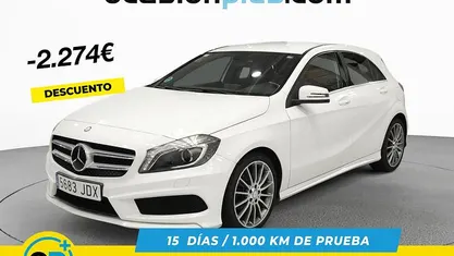 Blanco Usado 2015 Mercedes A180 AMG line Utilitario | 15.926 € (Precio justo)