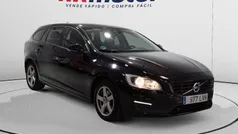 Negro Usado 2017 Volvo V60 Kinetic Familiar | 13.690 € (Precio justo)