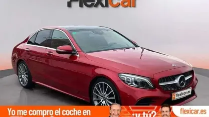 Usado Mercedes C300 245 CV (180 kW) 2019 Rojo Berlina