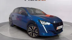Azul Usado 2020 Peugeot e-208 GT Utilitario | 14.790 € (Buen precio)