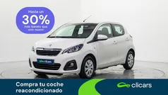 Blanco Usado 2021 Peugeot 108 Active Utilitario | 10.290 € (Precio justo)