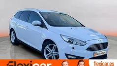 Gris Usado 2017 Ford Focus Titanium Familiar | 12.990 € (Precio justo)