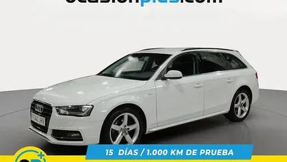 Usado Audi A4 S-Line 190 CV (139 kW) 2015 Blanco Familiar