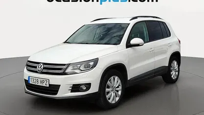 Käytetty VW Tiguan 110 HP (80 kW) 2013 Valkoinen Katumaasturi