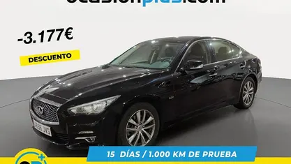 Usado Infiniti Q50 170 CV (125 kW) 2016 Negro Berlina