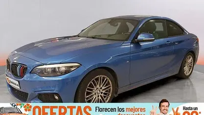 Usado BMW 218 150 CV (110 kW) 2020 Azul Coupe