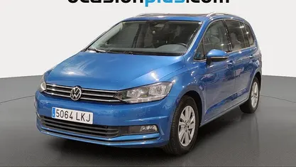 Azul Usado 2020 VW Touran Advance Monovolumen | 25.900 € (Precio justo)