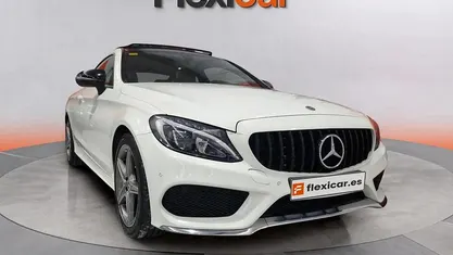 Blanco Usado 2017 Mercedes C220 Coupe | 23.490 € (Precio justo)