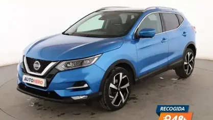 Usado Nissan Qashqai Tekna 163 CV (119 kW) 2018 Azul SUV