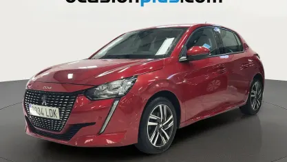 Usado Peugeot 208 Allure 100 CV (73 kW) 2019 Rojo Utilitario