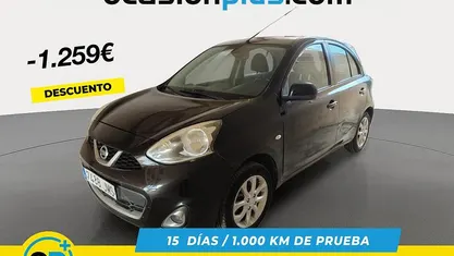Negro Usado 2016 Nissan Micra Acenta Utilitario | 5731 € (Super precio)
