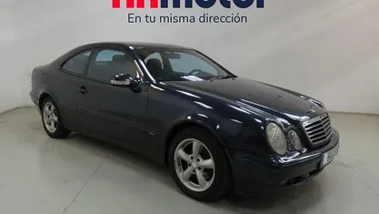 Azul Usado 2000 Mercedes CLK200 Avantgarde Coupe | 3850 € (Buen precio)