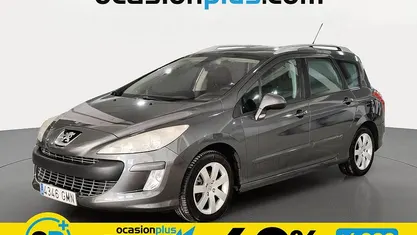 Usado Peugeot 308 Sport 120 CV (88 kW) 2009 Gris Familiar