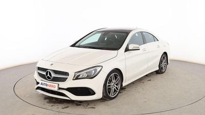 Usado Mercedes CLA200 AMG line 136 CV (100 kW) 2017 Blanco Berlina