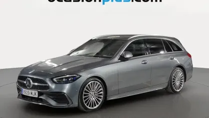 Usado Mercedes C220 AMG 200 CV (147 kW) 2023 Gris Familiar