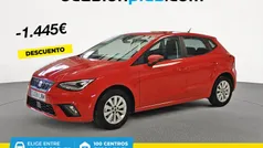 Rojo Usado 2022 Seat Ibiza Style Plus Berlina | 15.900 € (Precio justo)