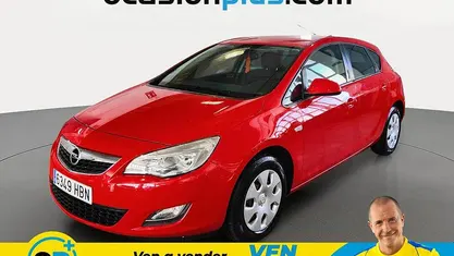 Brugt Opel Astra Essentia 101 HK (74 kW) 2011 Rød Hatchback