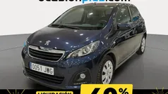 Azul Usado 2017 Peugeot 108 Active Utilitario | 7490 € (Precio justo)