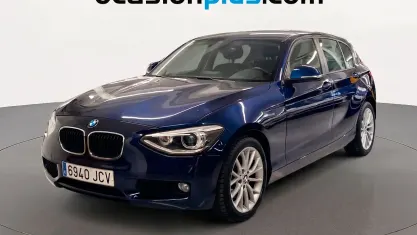 Usado BMW 118 143 CV (105 kW) 2015 Azul Utilitario