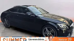 Negro Usado 2016 Mercedes C220 AMG line Coupe | 26.990 € (Precio justo)